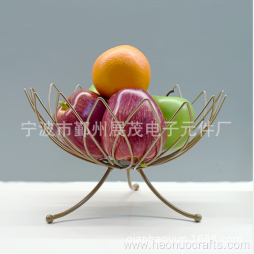 Butterfly flower basket with long legs fruit basket